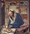 D�rer, Albrecht: Marienaltar, Mittelbild, Szene: Maria mit Kind