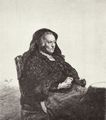 Rembrandt Harmensz. van Rijn: Portr�t der Mutter mit schwarzem Schleier