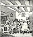 Hogarth, William: Frontispiz zu »Die R�ckkehr des Bauern«
