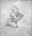 Raffael: Madonna d'Alba, Studie, Entwurf f�r Johannesknaben