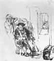 Rembrandt Harmensz. van Rijn: Jakob und Rahel h�ren Joseph zu