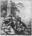La Hyre, Laurent de la: Ruhe auf der Flucht