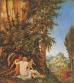 Altdorfer, Albrecht: Landschaft mit Satyrfamilie
