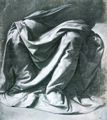 Leonardo da Vinci: Gewandstudie f�r eine sitzende Figur