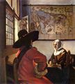Vermeer van Delft, Jan: Soldat und lachendes M�dchen