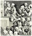 Hogarth, William: Das lachende Publikum