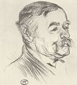 Toulouse-Lautrec, Henri de: Portr�t von Dihau