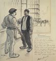 Steinlen, Theophile Alexandre: Stra�enbauarbeiter