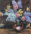 Corinth, Lovis: Rosen, Flieder und Osterglocken