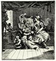 Hogarth, William: Wappen f�r den K�niglichen Wappenmaler John Holland