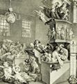 Hogarth, William: Der Enthusiasmus, bildlich dargestellt