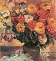 Corinth, Lovis: Zinnien