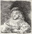 Rembrandt Harmensz. van Rijn: Der Kartenspieler