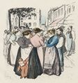 Steinlen, Theophile Alexandre: Stra�enszene