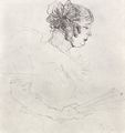 Toulouse-Lautrec, Henri de: Luce Myr�s im Profil