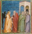Giotto di Bondone: Fresken in der Arenakapelle in Padua, Szene: Judasverrat
