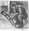 Morgner, Wilhelm: Schulte Stuhlflechterstudie