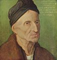 D�rer, Albrecht: Portr�t des Michael Wolgemut
