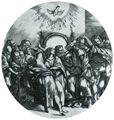 Campagnola, Domenico: Der Abstieg des Hl. Geistes