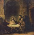Rembrandt Harmensz. van Rijn: Christus in Emmaus