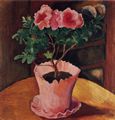 Macke, August: Rosa Azalee (I)