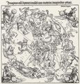 D�rer, Albrecht: Sternenkarte, Der n�rdliche Sternhimmel