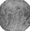 Raffael: Chigi-Kapelle, Studie, Christus in der Vorh�lle