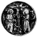 D�rer, Albrecht: Kreuzigung, Tondo