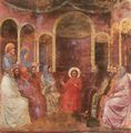 Giotto di Bondone: Fresken in der Arenakapelle in Padua, Szene: Jesus unter den Schriftgelehrten