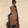 Schiele, Egon: Portr�t der Gertrude Schiele