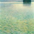 Klimt, Gustav: Insel im Attersee