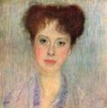 Klimt, Gustav: Bildnis Gertha Fers�v�nyi (Detail)