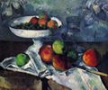 C�zanne, Paul: Stillleben mit Obstschale