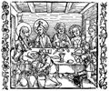 D�rer, Albrecht: Illustration zum »Der Ritter vom Turn«, Szene: Die Hochzeit zu Kana