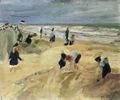 Liebermann, Max: Strandszene in Norwijk