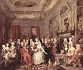 Hogarth, William: Versammlung im Wanstead House