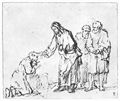Rembrandt Harmensz. van Rijn: Heilung des Auss�tzigen