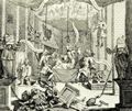 Hogarth, William: Offenherzige Darstellung des britischen Theaters