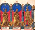 Altdorfer, Albrecht: Triumphzug Kaiser Maximilians, Szene: Die Vorfahren des Kaisers, Detail