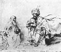 Rembrandt Harmensz. van Rijn: Der Prophet Nathan vor David, »Du bist der Mann«