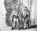 Rembrandt Harmensz. van Rijn: David �bertr�gt Nathan die Erziehung seines Sohnes