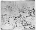Rembrandt Harmensz. van Rijn: Die Taufe des Eunuchen