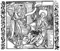 D�rer, Albrecht: Illustration zum »Der Ritter vom Turn«, Szene: Verk�ndigung und Geburt Christi