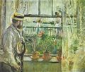 Morisot, Berthe: Eug�ne Manet auf der Isle of Wight