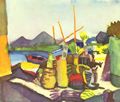 Macke, August: Landschaft bei Hammamet