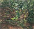 Corinth, Lovis: Waldinneres in Bernried