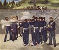 Manet, Edouard: Erschie�ung Kaiser Maximilians von Mexiko