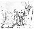 Rembrandt Harmensz. van Rijn: Versuchung Christi