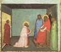 Daddi, Bernardo: Aus dem Leben des Hl. Stephanus: Der Hl. Lucian erz�hlt seine Vision Johannes, dem Patriarchen von Jerusalem