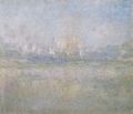 Monet, Claude: V�theuil im Nebel